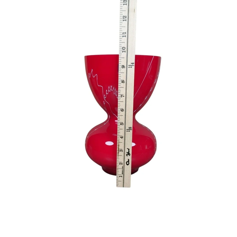 BX Hand-blown Glass Abstract Vase - Picture 5 of 6
